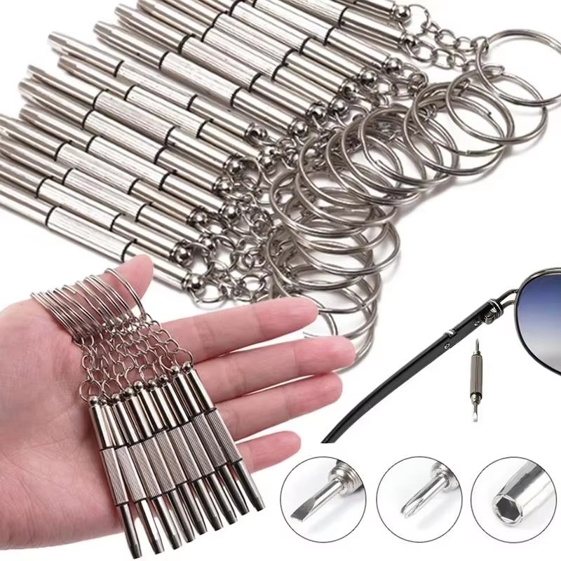 Watch Repair Tool Kit - طقم مفكات نظارات وساعات 2-12 قطعة