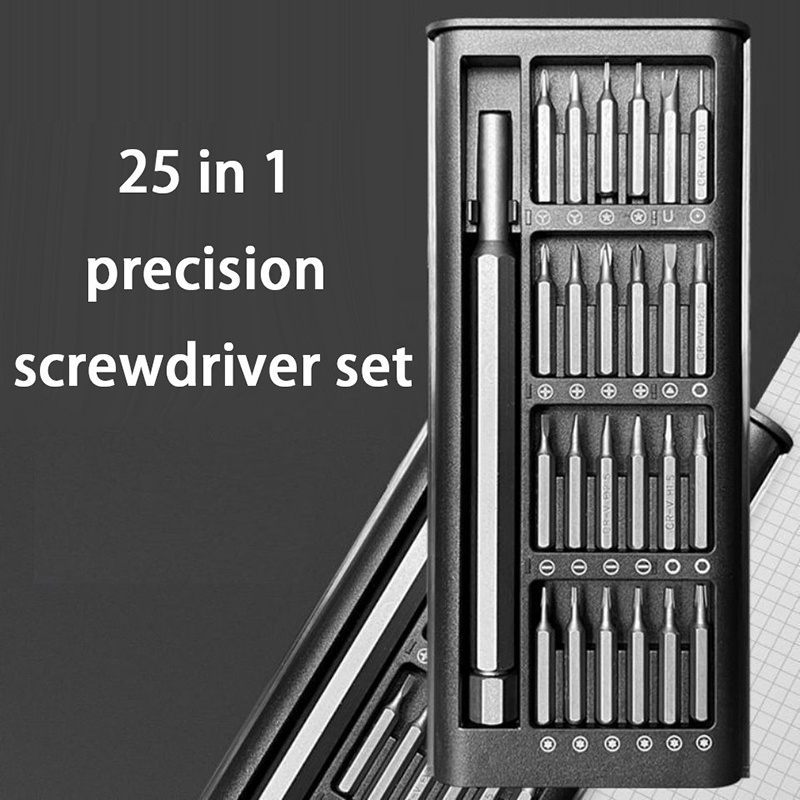 Watch Repair Tool Kit - مجموعة مفكات دقيقة 25 في 1،