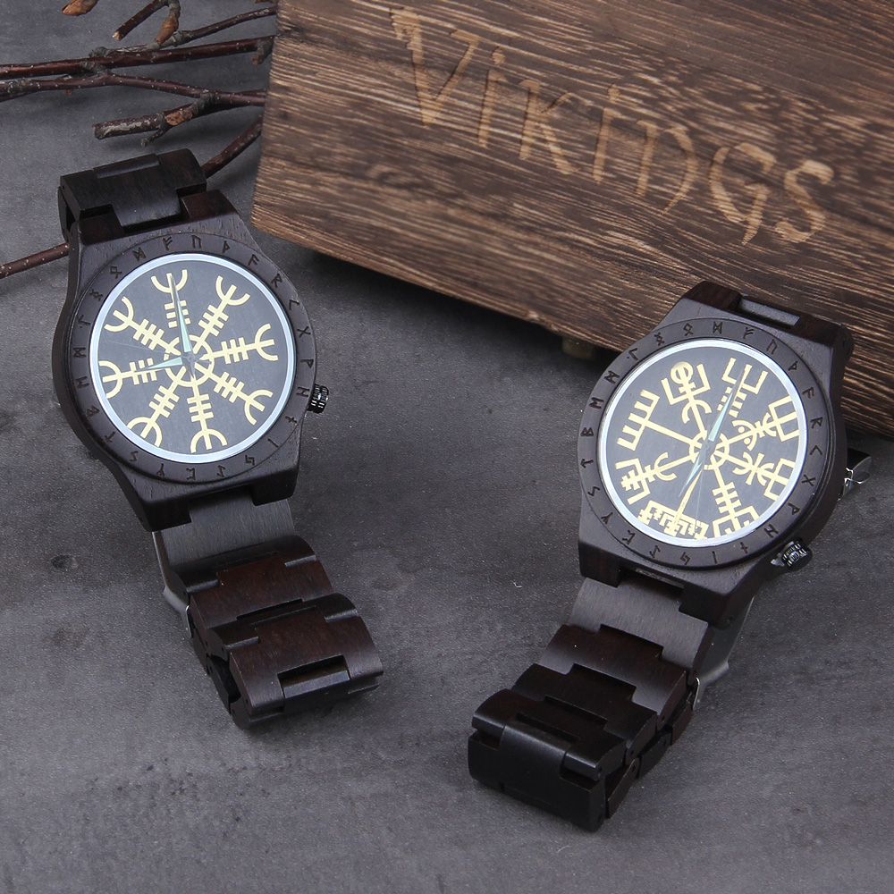 Jewelry Clasp Watches - ساعات خشبية يدوية للرجال والنساء ساعة