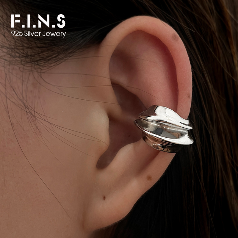 Ear Cuff No Piercing - F.I.N.S 1 قطعة مبالغ فيها واسعة