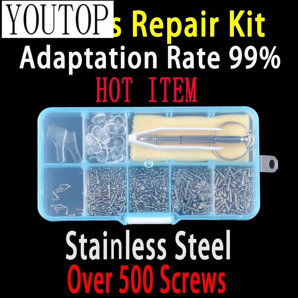 Watch Repair Tool Kit - 500 طقم تصليح النظارات أداة مجموعة