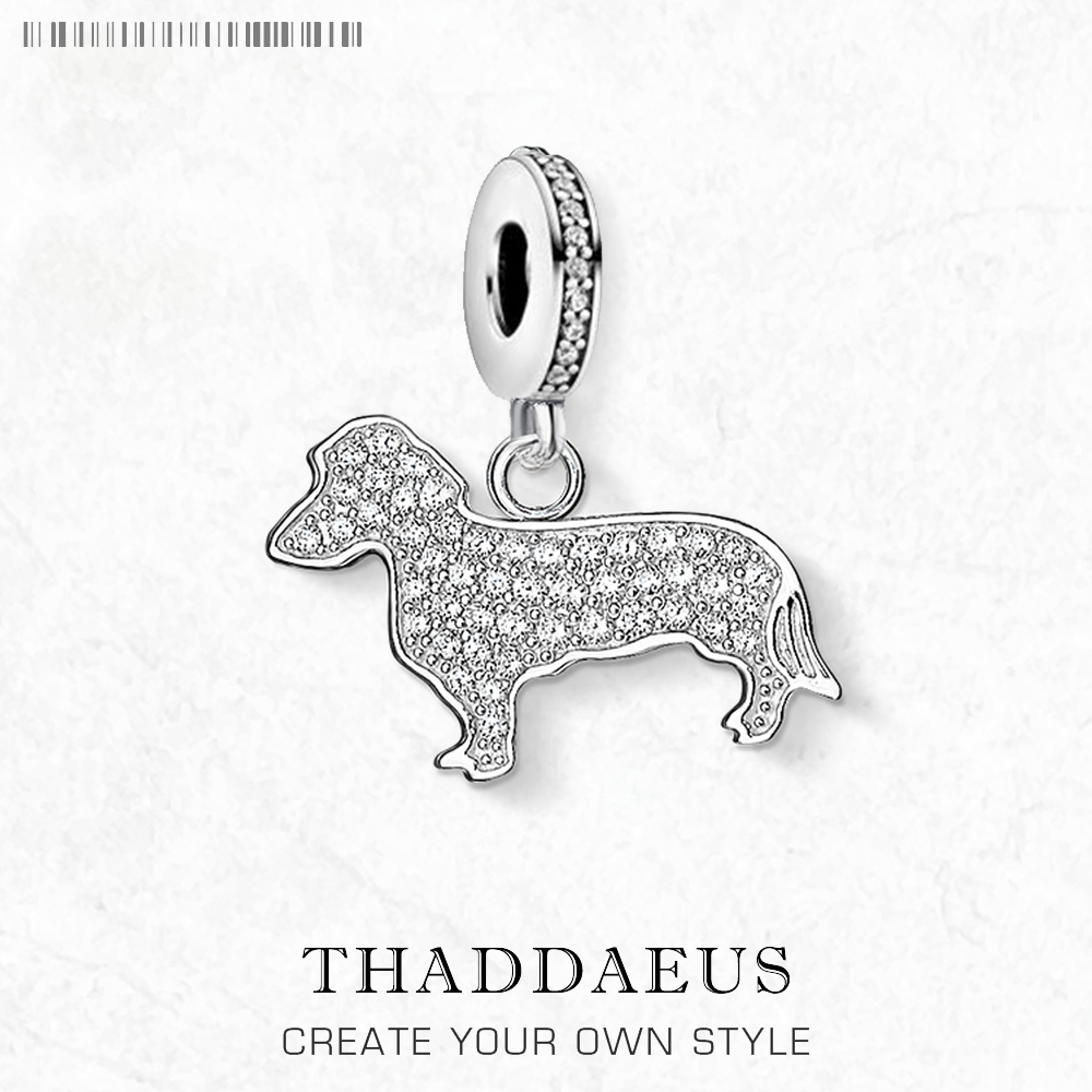 Mens Dog Tag Necklace - جودة عالية 925 فضة لطيف الكلب