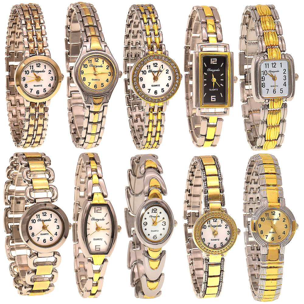 Jewelry Watches Women - 10 قطع/مجموعة، ساعات يد نسائية فاخرة