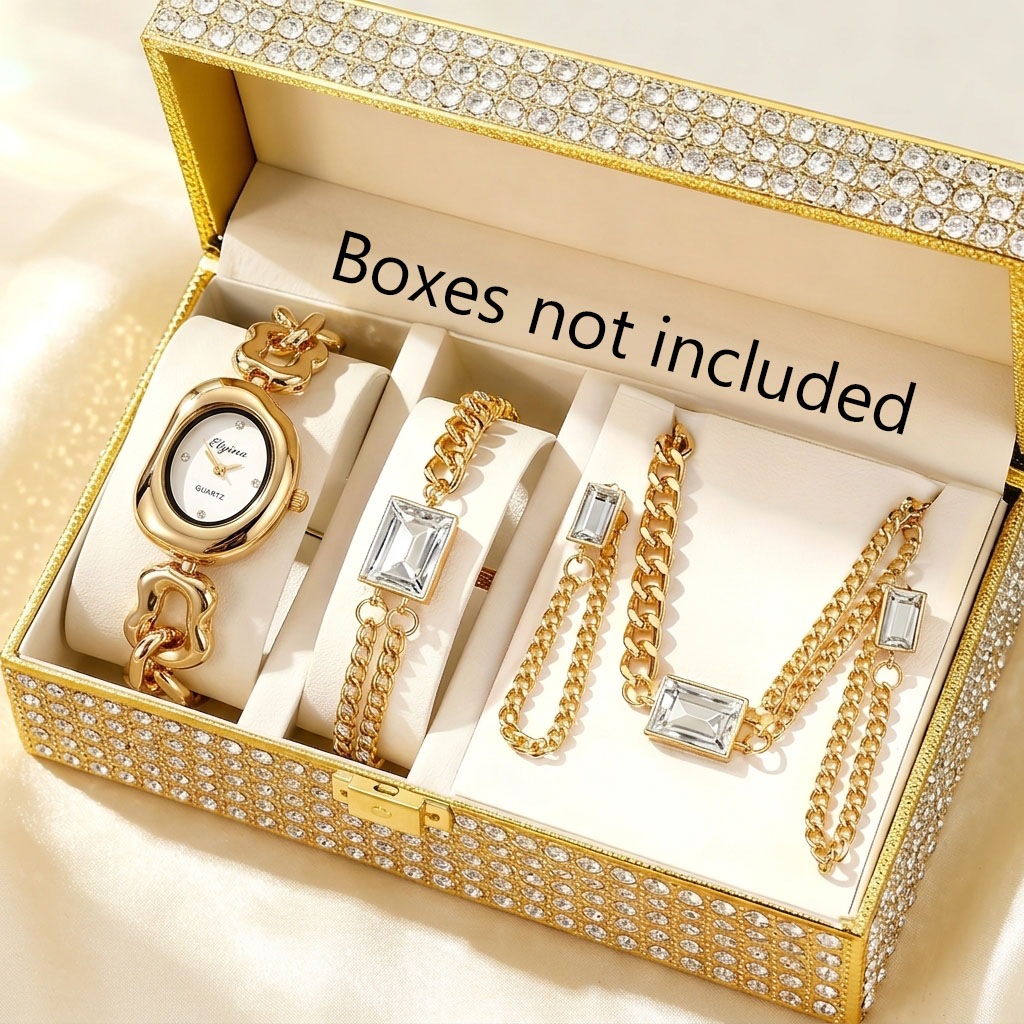Jewelry Clasp Watches - 5 قطع من ساعات الكوارتز النسائية