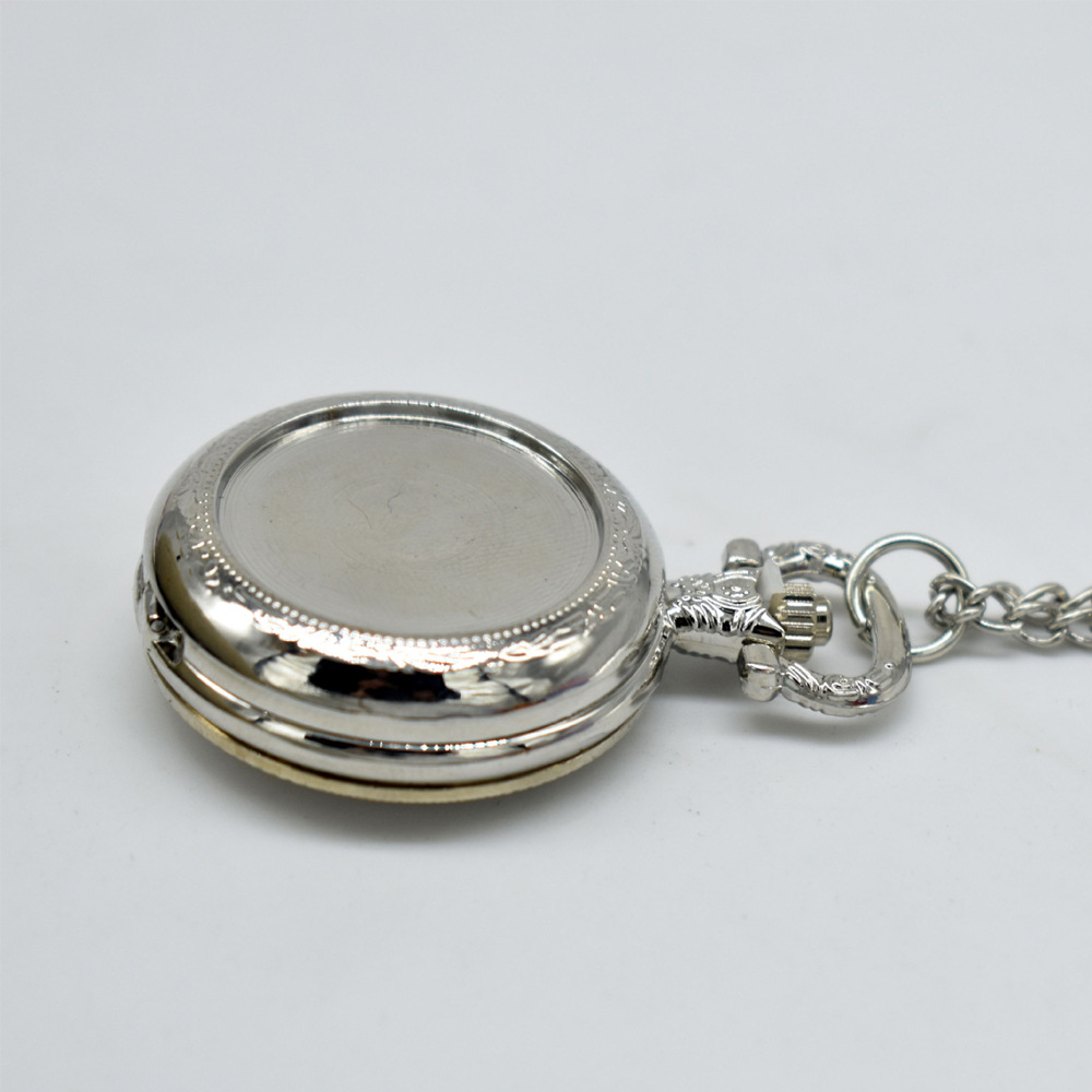 قلادة ساعة جيب معدنية عتيقة مخ - مراجعة Jewelry With Watches وسعره