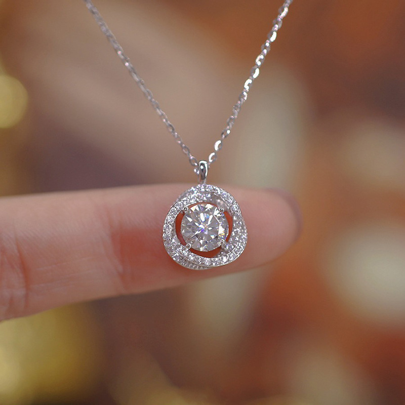925 فضة مجوهرات رائعة كريستال  - مراجعة Crystal Choker Necklace وسعره