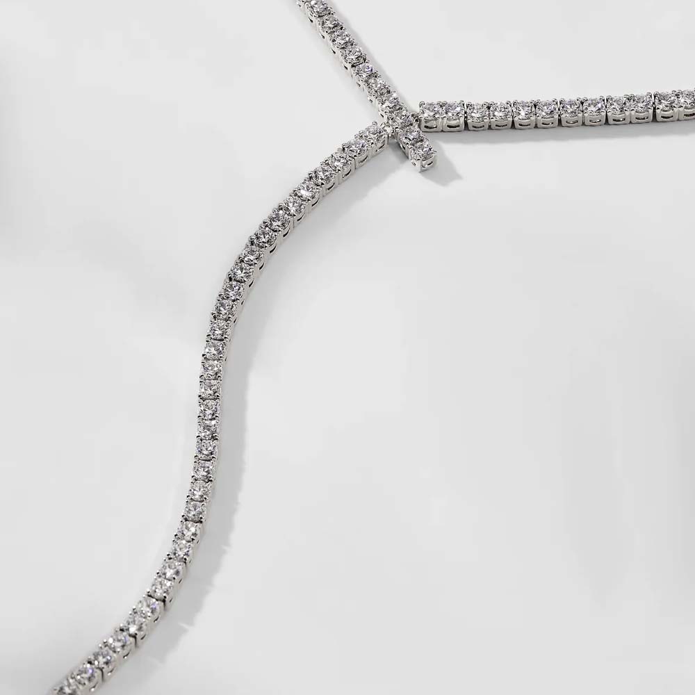Stonenfans طويل Y على شكل الوه - مراجعة Crystal Choker Necklace وسعره