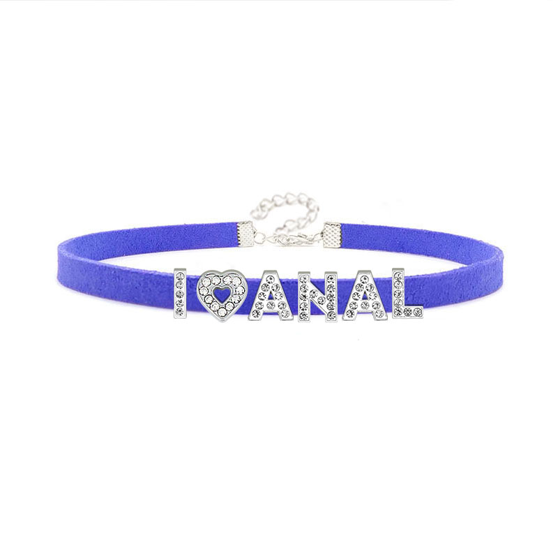 مثير الساخن حجر الراين رسائل أ - مراجعة Crystal Choker Necklace وسعره