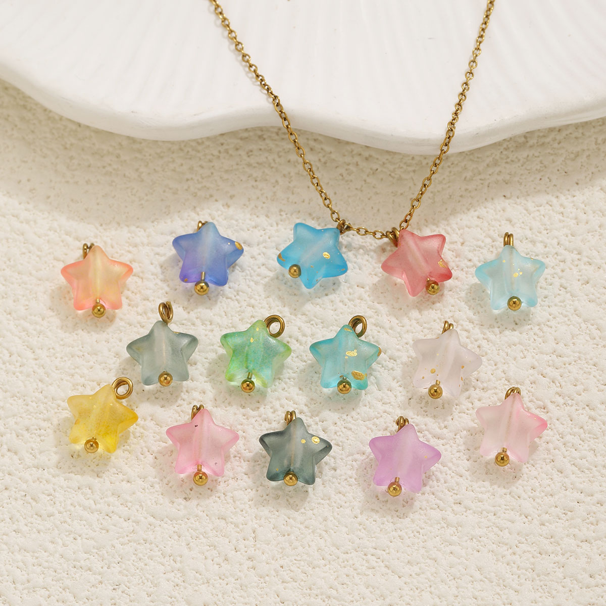 12 قطعة من المعلقات الصغيرة ال - مراجعة Moon Star Earrings وسعره