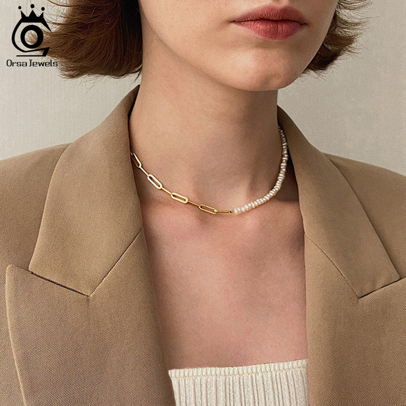 ORSA JEWELS قلادة نصفية من الل - مراجعة Crystal Choker Necklace وسعره