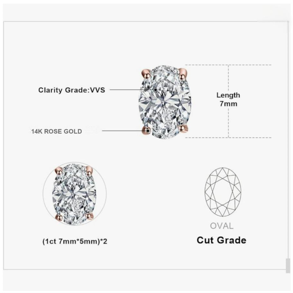 14K الذهب المادي الذهب الحقيقي - مراجعة Diamond Stud Earrings وسعره
