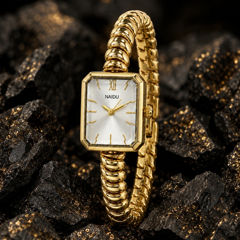 ساعة ذهبية من NAIDU للنساء، سا - مراجعة Jewelry Clasp Watches وسعره