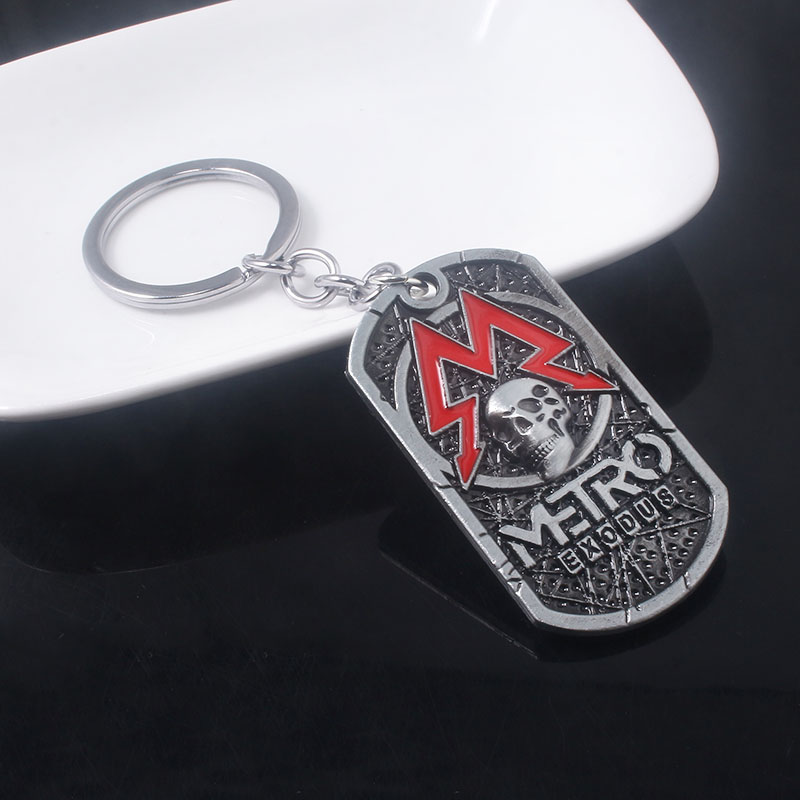 لعبة مترو الخروج 2033 قلادة ال - مراجعة Mens Dog Tag Necklace وسعره