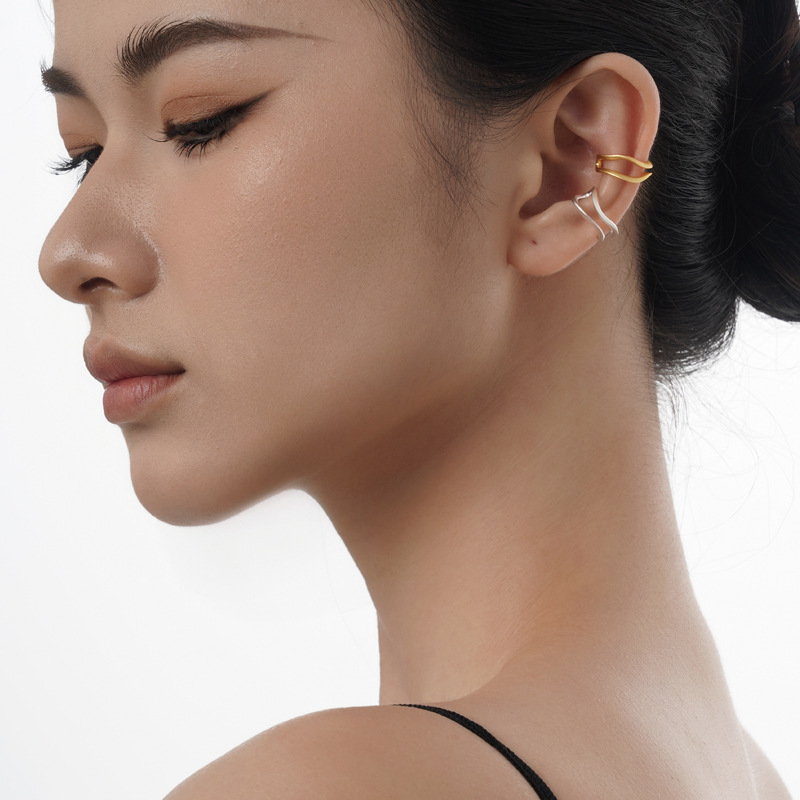 F.I.N.S 1 قطعة الأصلي غير النظ - مراجعة Ear Cuff No Piercing وسعره