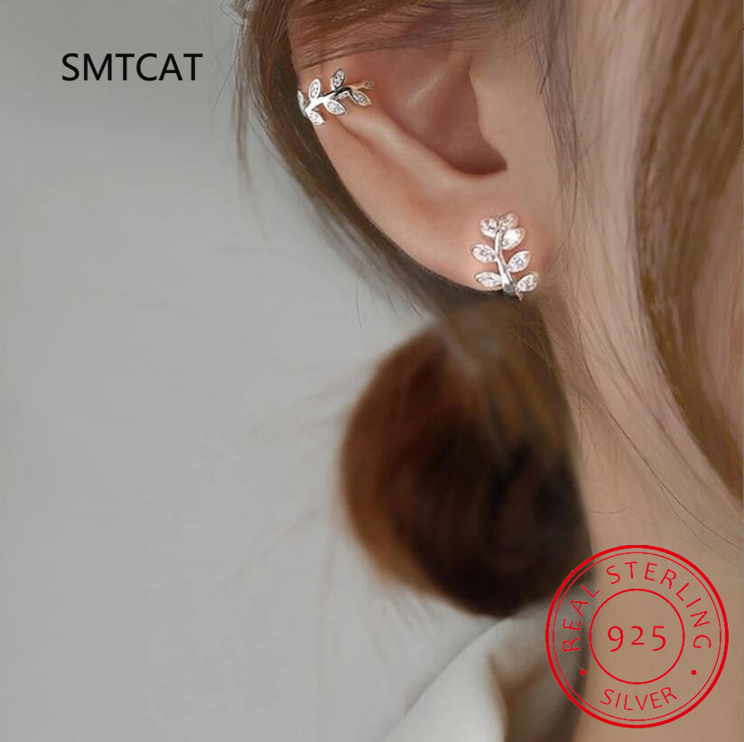 925 فضة الأذن الكفة للنساء الز - مراجعة Ear Cuff No Piercing وسعره