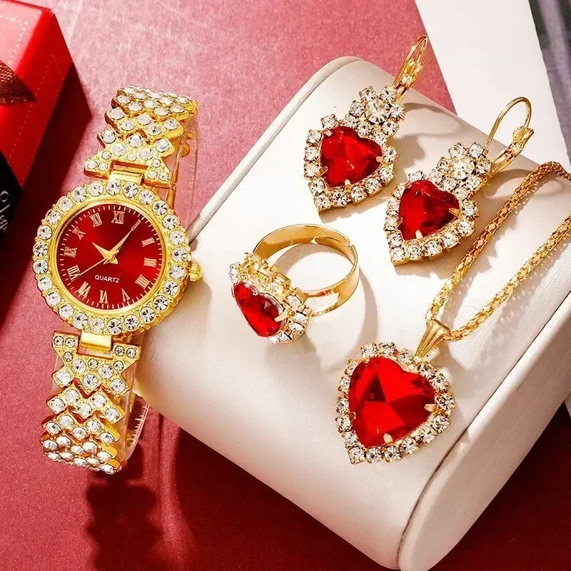ساعة ذهبية فاخرة للنساء مع خات - مراجعة Jewelry Clasp Watches وسعره