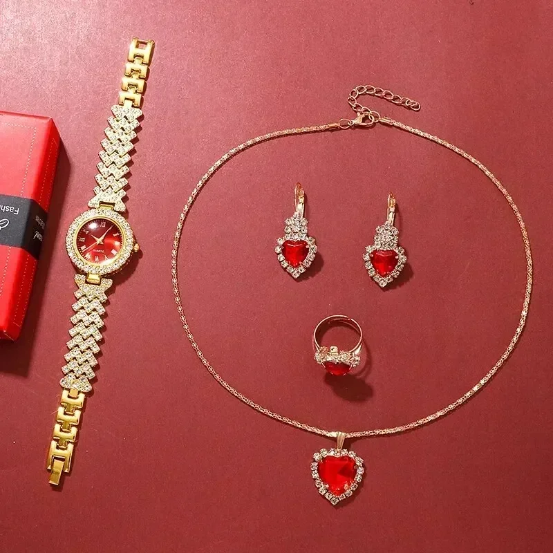 ساعة ذهبية فاخرة للنساء مع خات - مراجعة Jewelry Clasp Watches وسعره