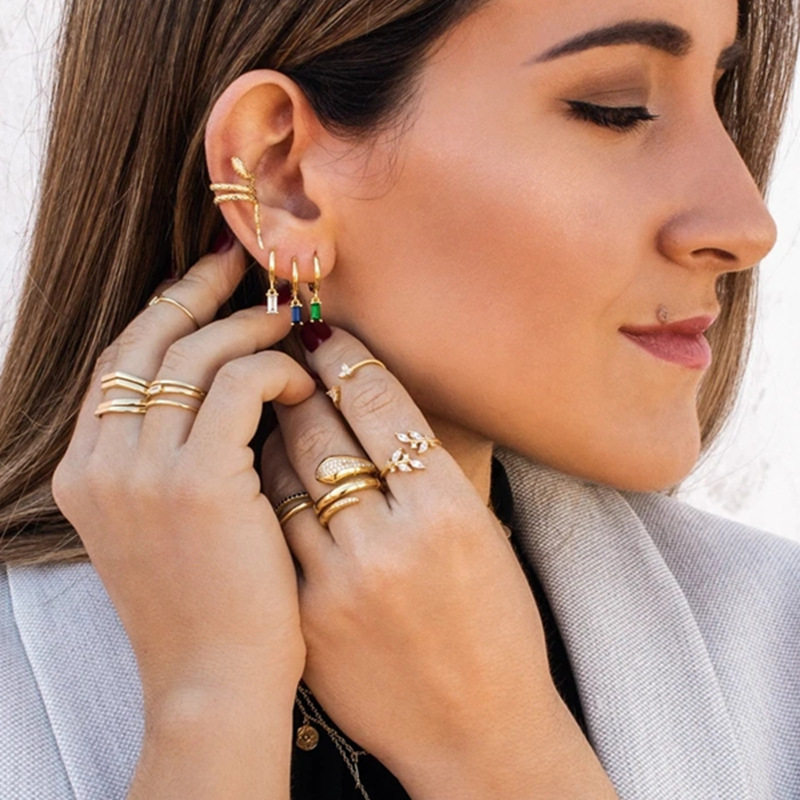 أقراط فضة استرلينية عيار 925 ب - مراجعة Ear Cuff No Piercing وسعره