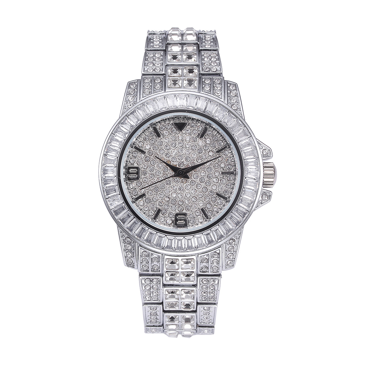 ساعات كوارتز فاخرة مرصعة بالكا - مراجعة Jewelry With Watches وسعره