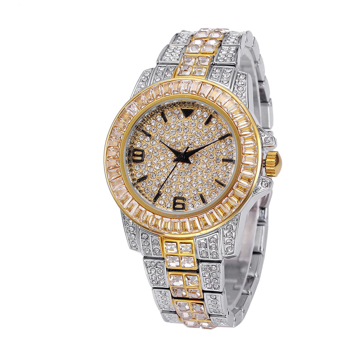 ساعات كوارتز فاخرة مرصعة بالكا - مراجعة Jewelry With Watches وسعره