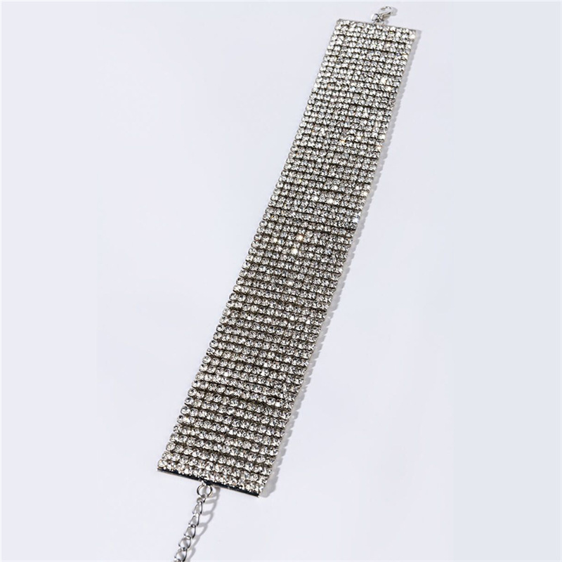 قلادة للنساء كريستال قلادة الم - مراجعة Crystal Choker Necklace وسعره