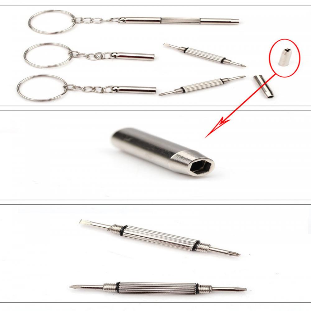 المحمولة 3 في 1 مفك النظارات م - مراجعة Watch Repair Tool Kit وسعره