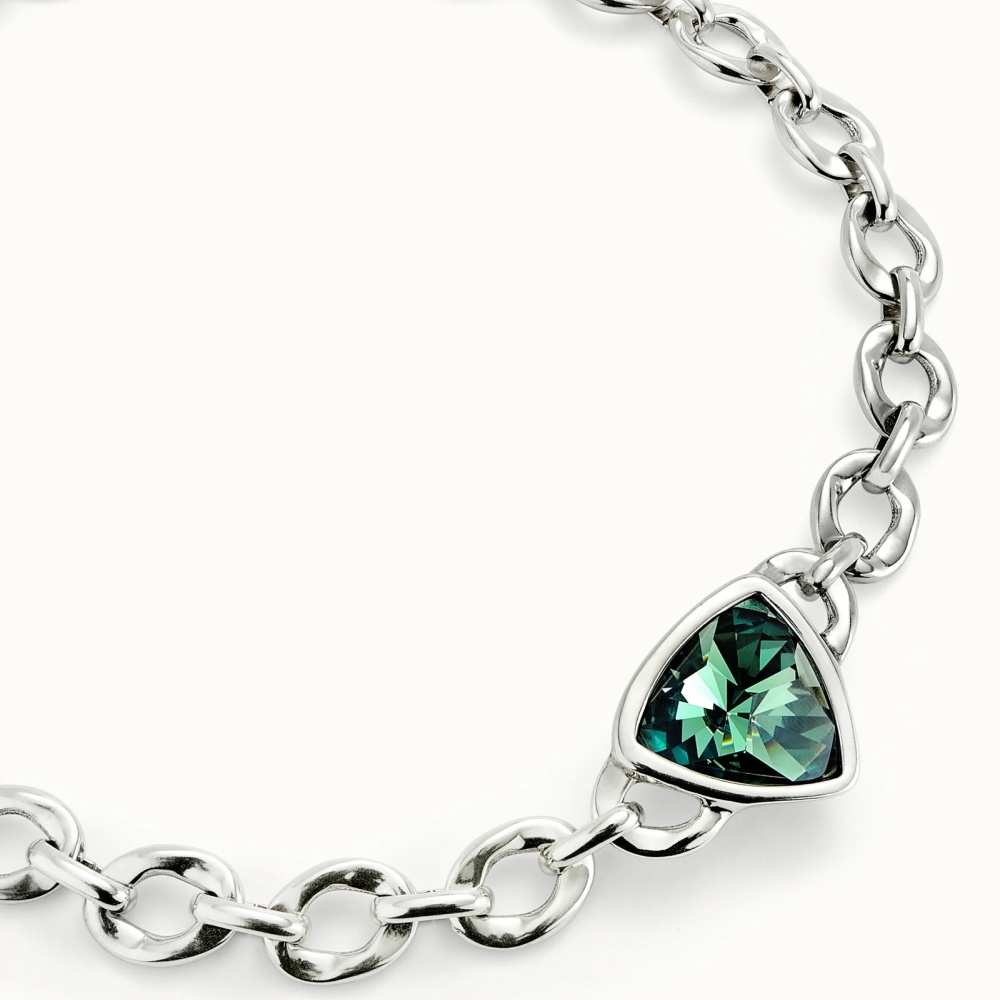 قلادة كريستال خضراء ممتازة لخر - مراجعة Crystal Choker Necklace وسعره