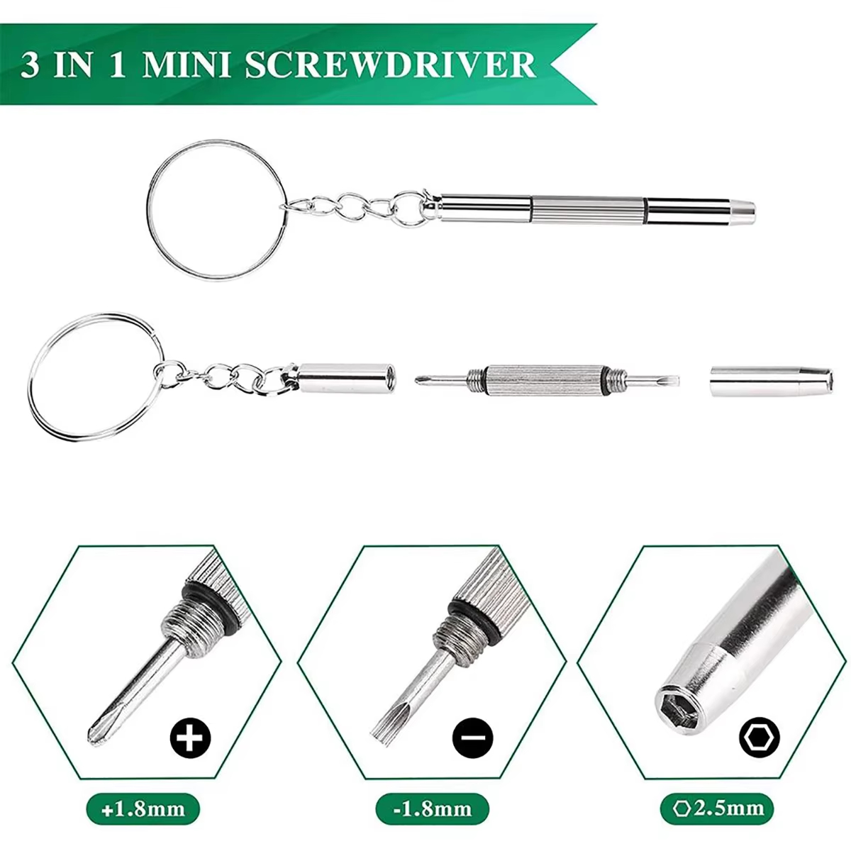 1-20 قطعة مفكات يدوية صغيرة لل - مراجعة Watch Repair Tool Kit وسعره