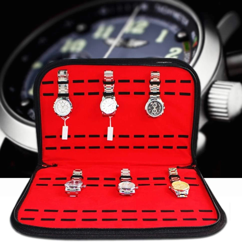 حقيبة تخزين ساعات بـ 20 فتحة،  - مراجعة Jewelry With Watches وسعره
