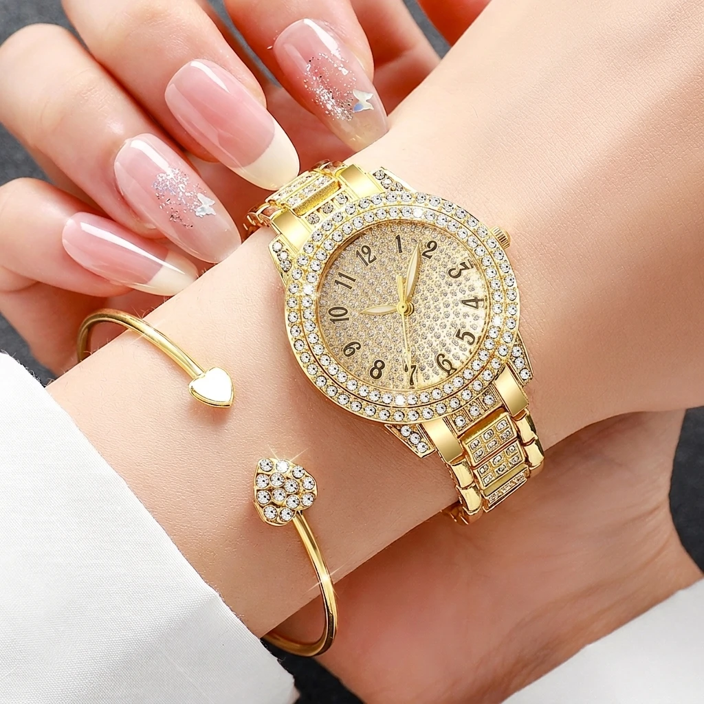 6 قطع من ساعات اليد النسائية ا - مراجعة Jewelry Clasp Watches وسعره