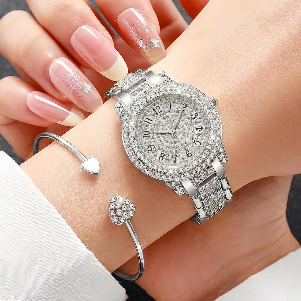 6 قطع من ساعات اليد النسائية ا - مراجعة Jewelry Clasp Watches وسعره