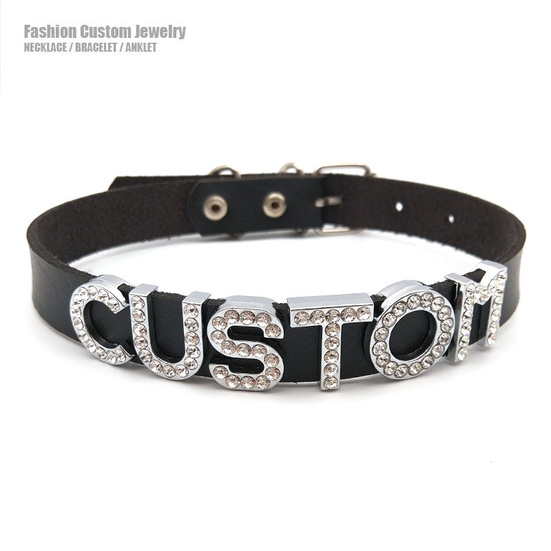القلائد المخصصة حجر الراين رسا - مراجعة Crystal Choker Necklace وسعره