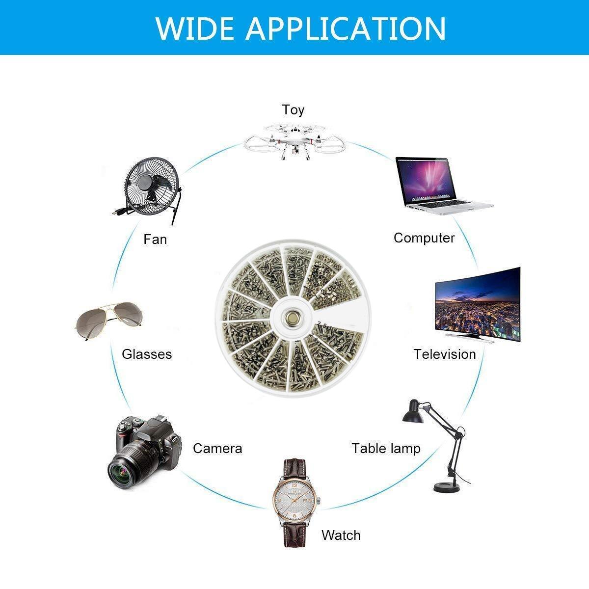 مجموعة مفكات براغي صغيرة 240/6 - مراجعة Watch Repair Tool Kit وسعره