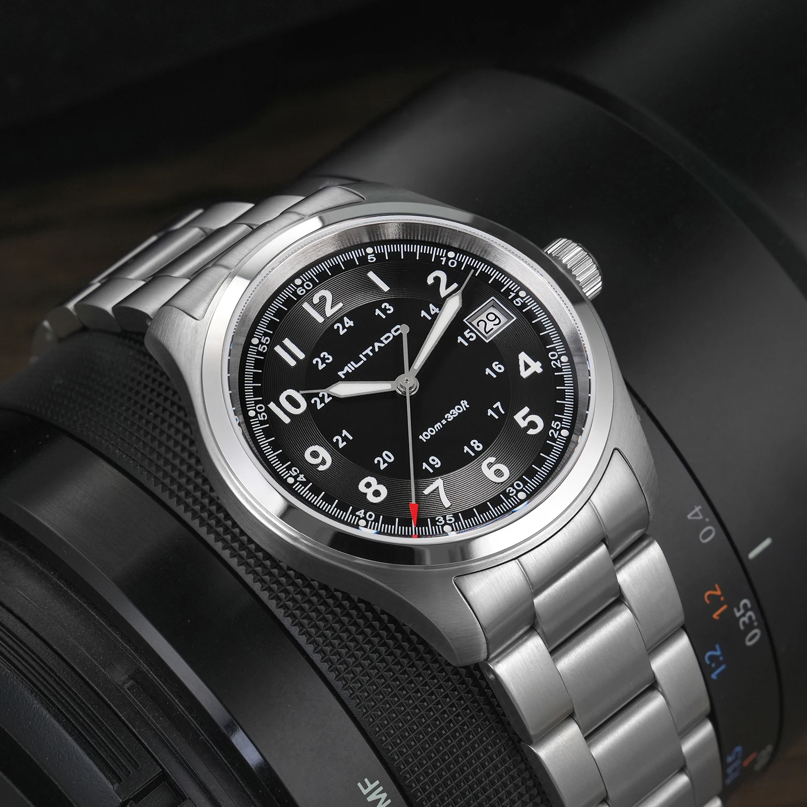 Militado ML08 خمر ساعة كوارتز  - مراجعة Jewelry Watches Vintage وسعره