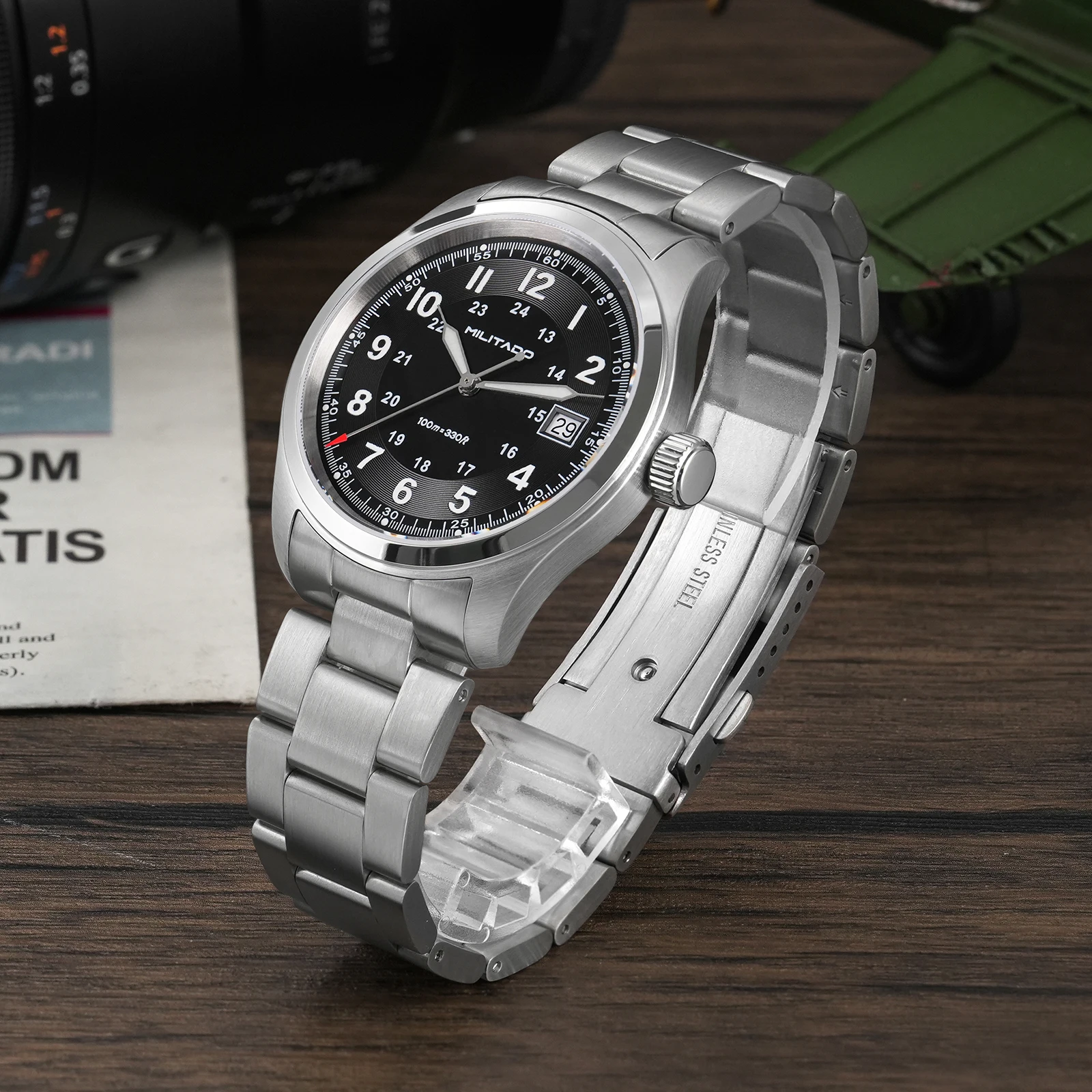 Militado ML08 خمر ساعة كوارتز  - مراجعة Jewelry Watches Vintage وسعره