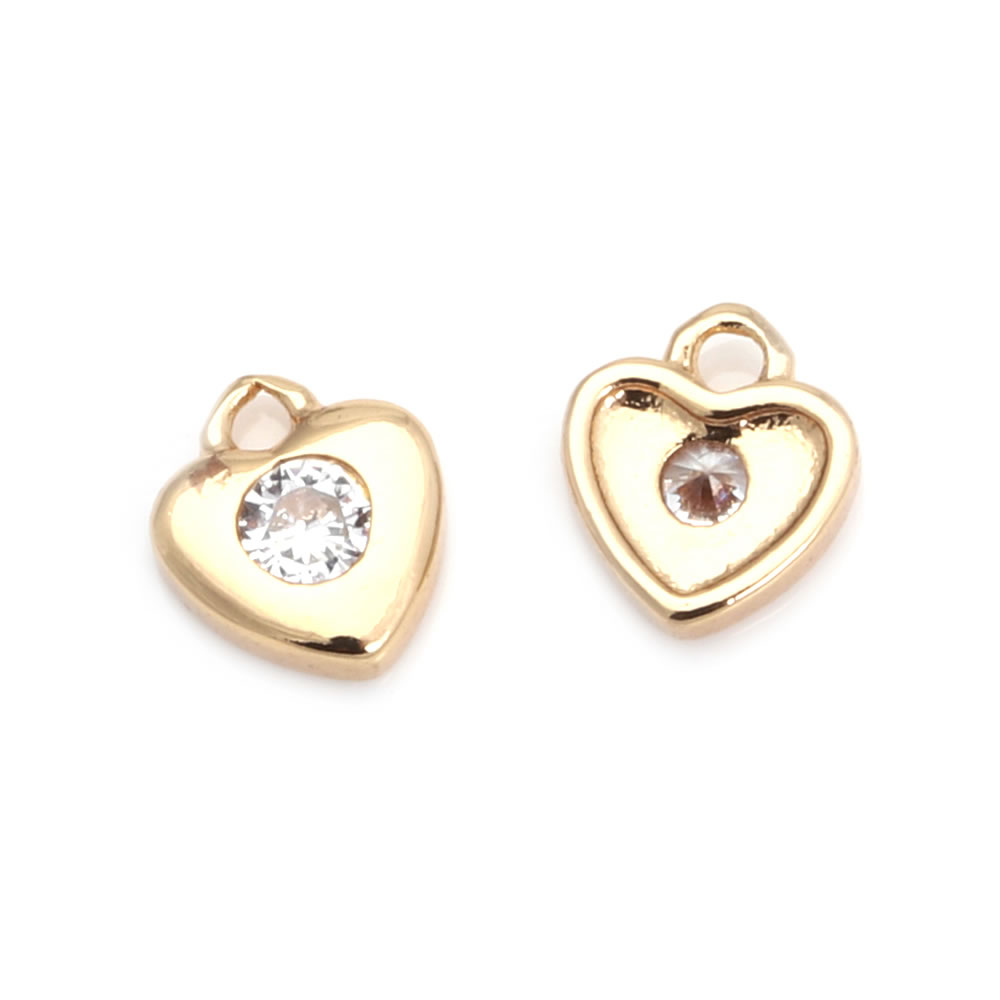 18K الذهب اللون النحاس الزركون - مراجعة Moon Star Earrings وسعره
