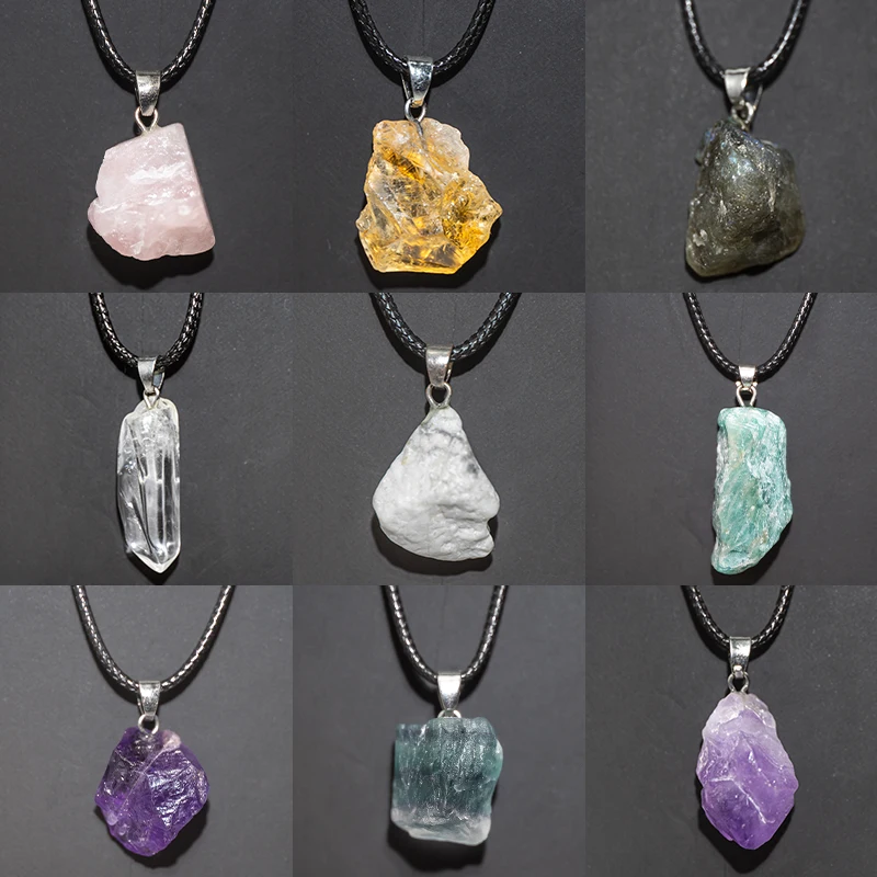 الجمشت الطبيعي زهرة قلادة الري - مراجعة Crystal Choker Necklace وسعره