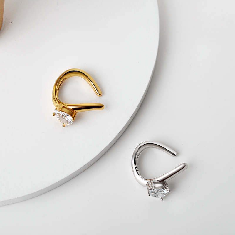 ORSA جواهر Soild 925 فضة الأذن - مراجعة Ear Cuff No Piercing وسعره
