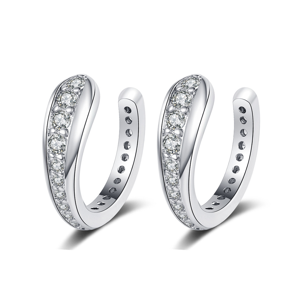 أقراط أذن من الفضة الإسترليني  - مراجعة Ear Cuff No Piercing وسعره