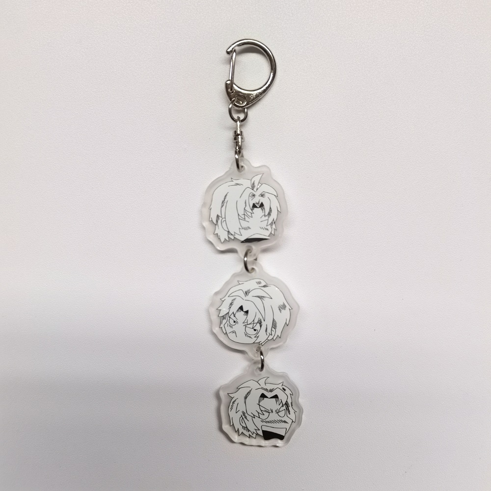 سلسلة مفاتيح أنمي أكريليك بتصم - مراجعة Mens Dog Tag Necklace وسعره