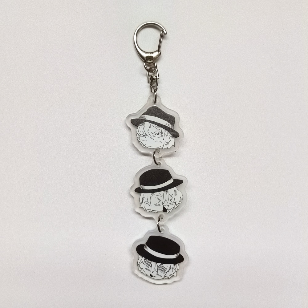 سلسلة مفاتيح أنمي أكريليك بتصم - مراجعة Mens Dog Tag Necklace وسعره