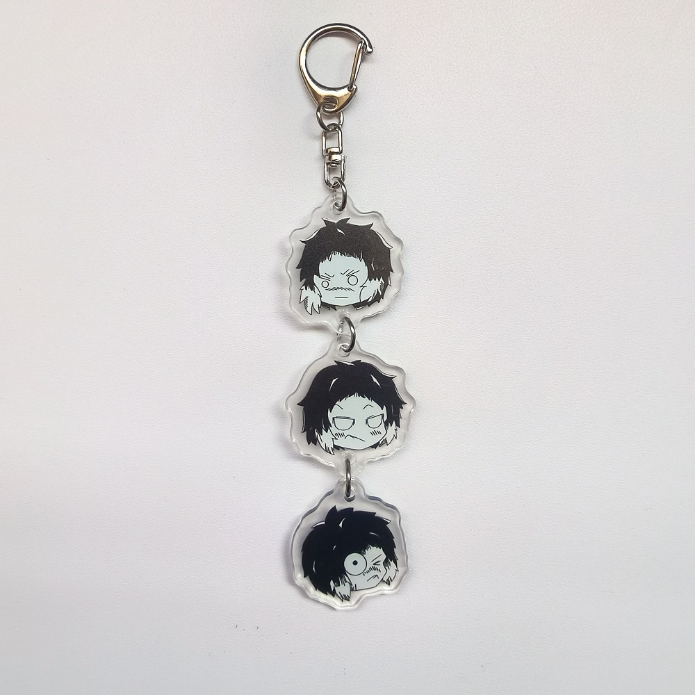 سلسلة مفاتيح أنمي أكريليك بتصم - مراجعة Mens Dog Tag Necklace وسعره