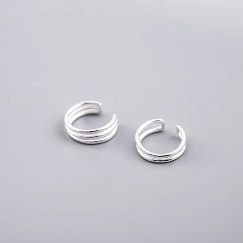 REETI 925 فضة كليب على أقراط ا - مراجعة Ear Cuff No Piercing وسعره