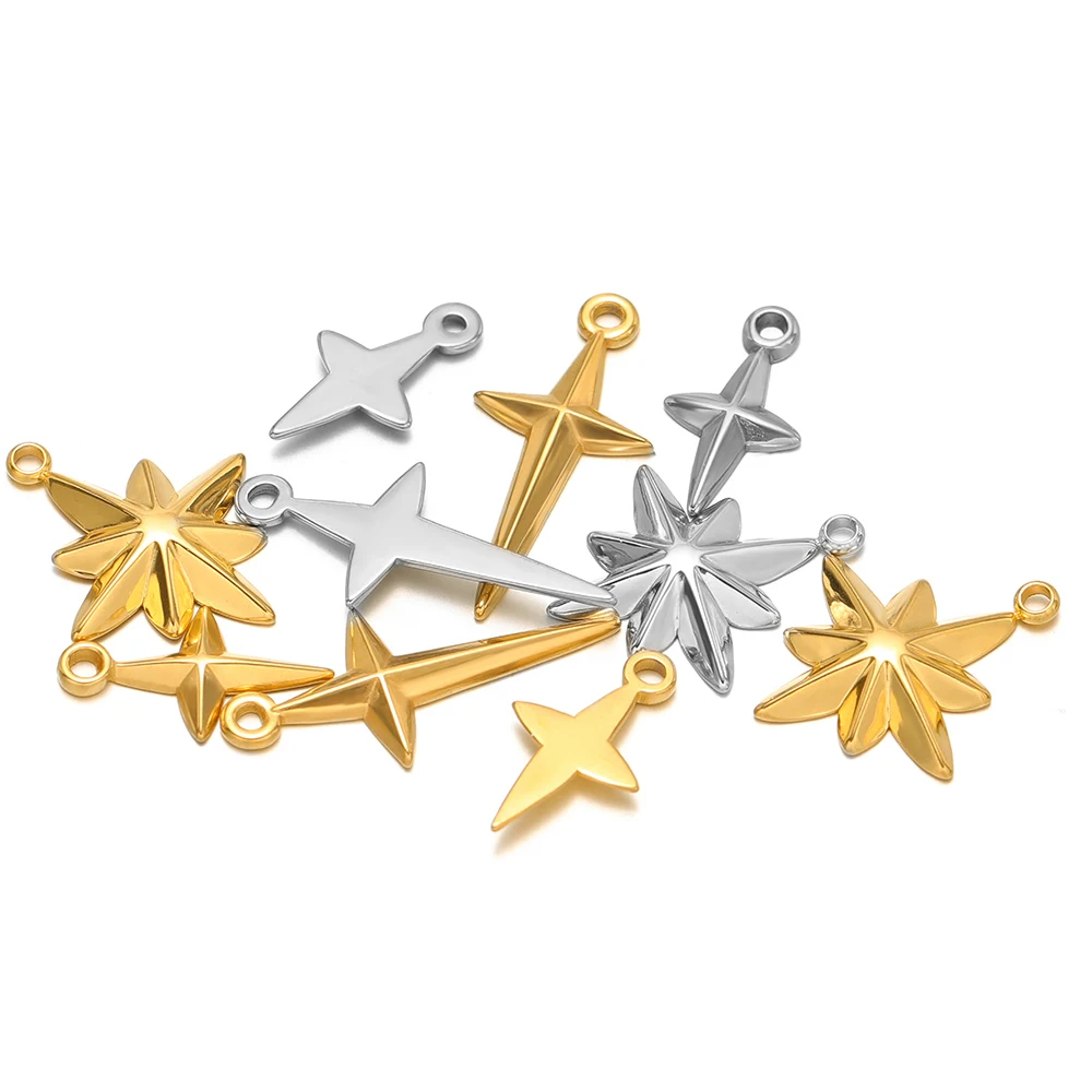 5 قطع عالية الجودة الفولاذ الم - مراجعة Moon Star Earrings وسعره