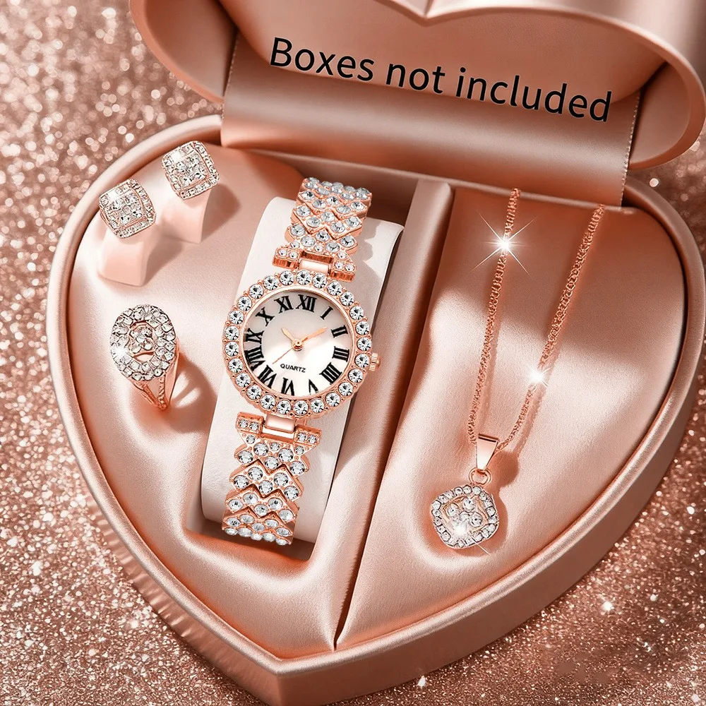 2026 5 قطع ساعات نسائية أنيقة  - مراجعة Jewelry Clasp Watches وسعره